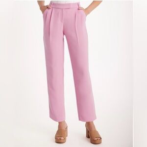 Express stylist pink ankle mid rise pants NEW size 10